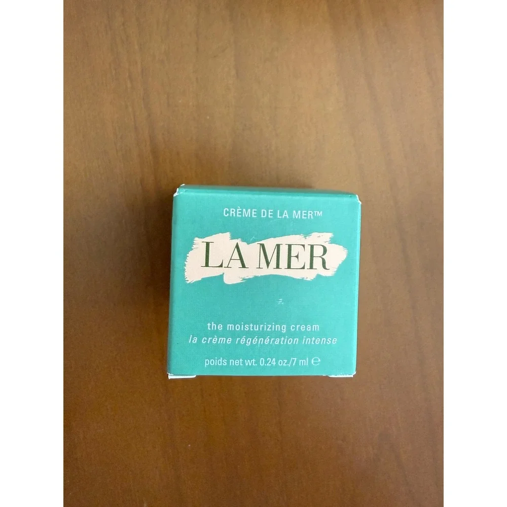 La Mer Crème de la Mer Moisturizing Cream 7ml New in Box + Cosmetic Bag